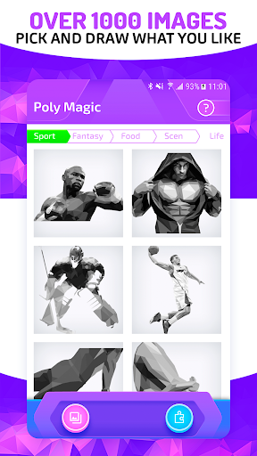 Poligono - Coloring Puzzle - Image screenshot of android app