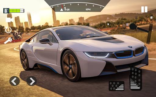 BMW Car Games Simulator BMW i8 - Gameplay image of android game