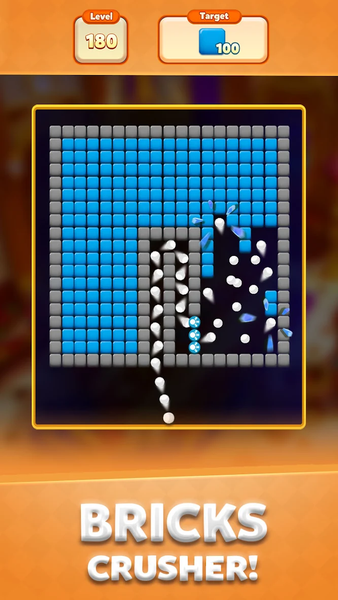 Bricks Royale-Brick Balls Game - Gameplay image of android game