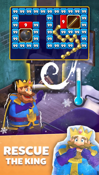 Bricks Royale-Brick Balls Game - Gameplay image of android game