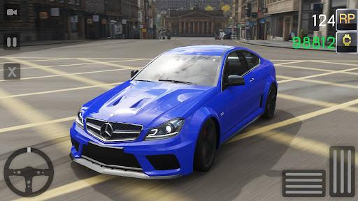 Simulator C63 AMG City Rider - Image screenshot of android app