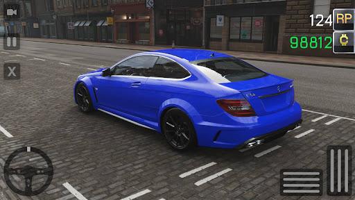 Simulator C63 AMG City Rider - Image screenshot of android app