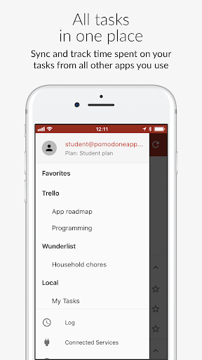 RoundPie. Timer to Focus - عکس برنامه موبایلی اندروید