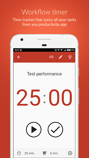 RoundPie. Timer to Focus - عکس برنامه موبایلی اندروید