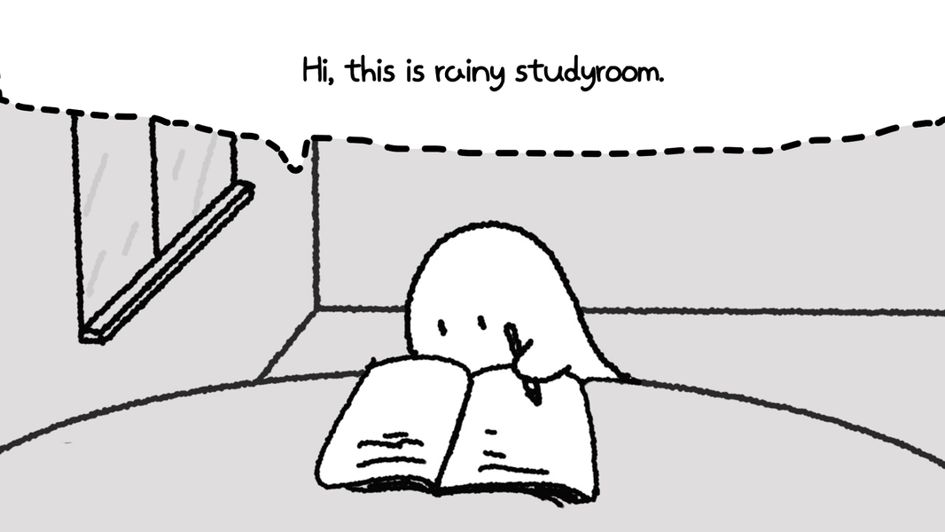 Study Time With Rain: Pomodoro - عکس برنامه موبایلی اندروید