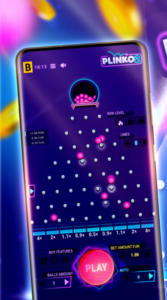 Plinko 2 - Gameplay image of android game