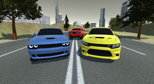 Highway Drift Car Challenger - Gameplay image of android game