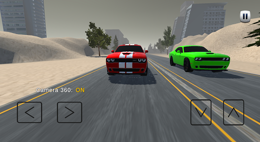 Highway Drift Car Challenger - Gameplay image of android game