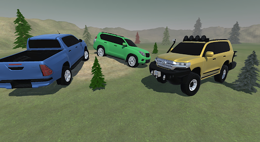 Driving Off Road Cruiser 4x4 - Gameplay image of android game