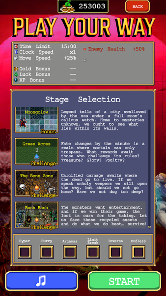 Vampire Survivors - Gameplay image of android game