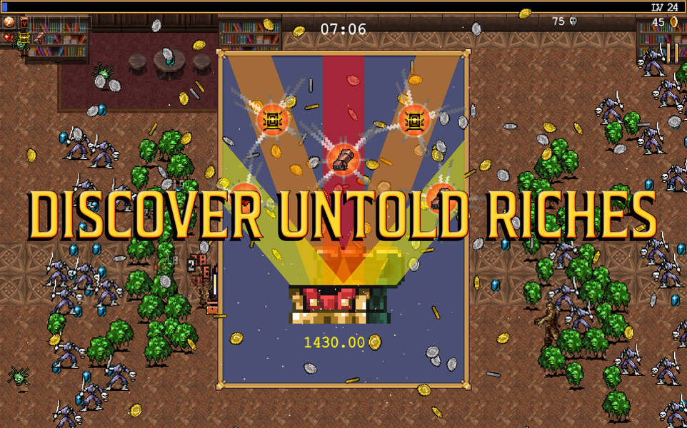 Vampire Survivors - Gameplay image of android game