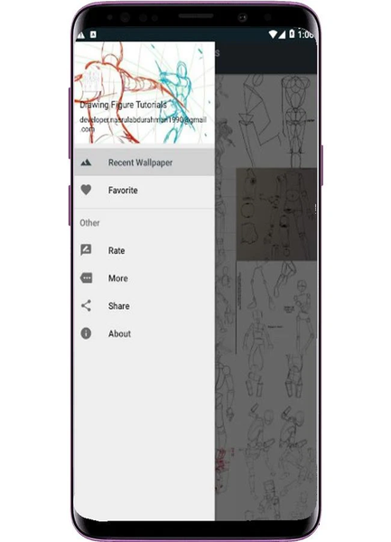 Drawing Figure Tutorials - Image screenshot of android app