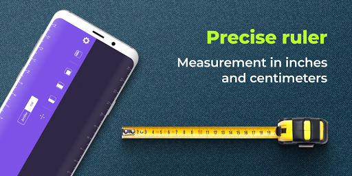 Ruler, Level tool, Measure - عکس برنامه موبایلی اندروید