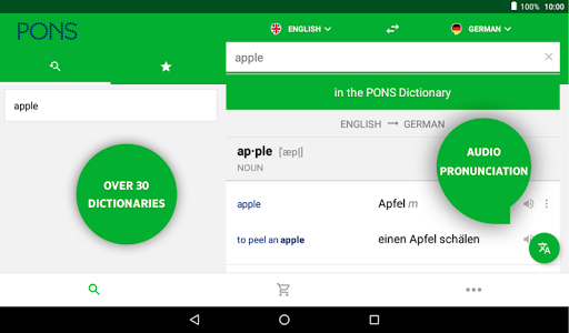 PONS Translate & Dictionary - عکس برنامه موبایلی اندروید