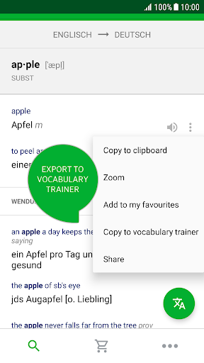 PONS Translate & Dictionary - عکس برنامه موبایلی اندروید