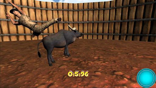 Rodeo Buffalo 3D - Gameplay image of android game