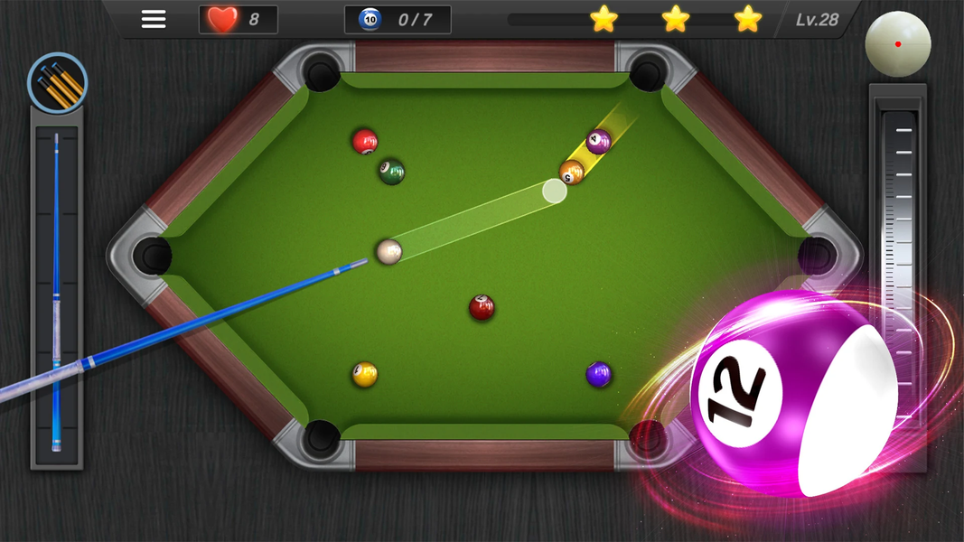 8 Ball Master - Billiards Game - Gameplay image of android game