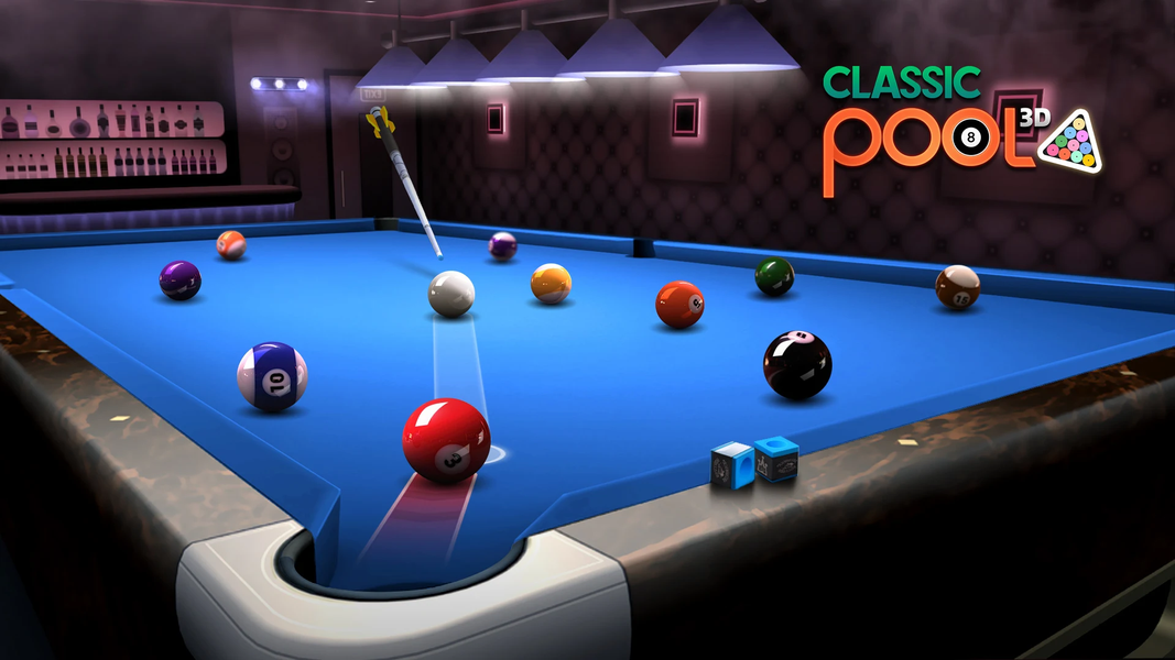 Classic Pool ۳D: ۸ Ball - عکس بازی موبایلی اندروید