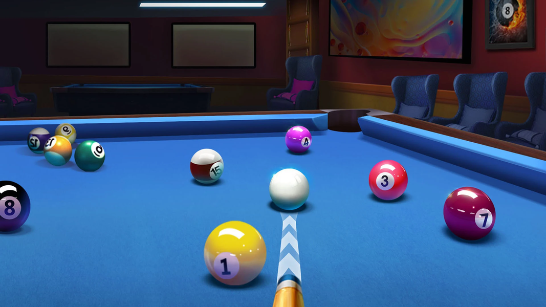 8 Pool Night:Classic Billiards - Gameplay image of android game