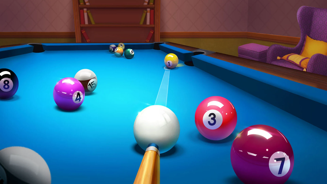 8 Pool Night:Classic Billiards - Gameplay image of android game