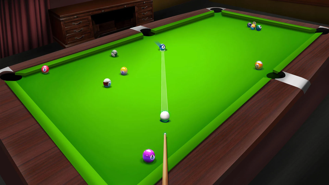8 Pool Night:Classic Billiards - Gameplay image of android game
