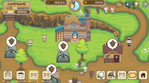 Cat Forest - Healing Camp - Gameplay image of android game