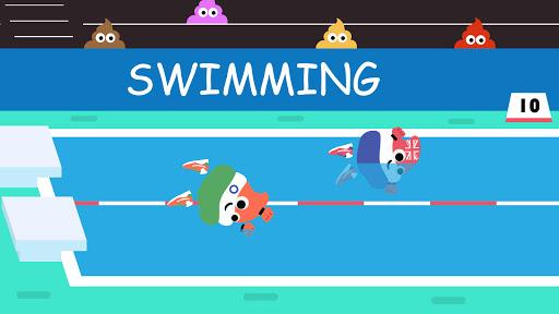 Olimpia poop games simulator - summer sports - عکس بازی موبایلی اندروید