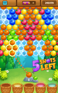 Fruit Bubble Pop - Gameplay image of android game