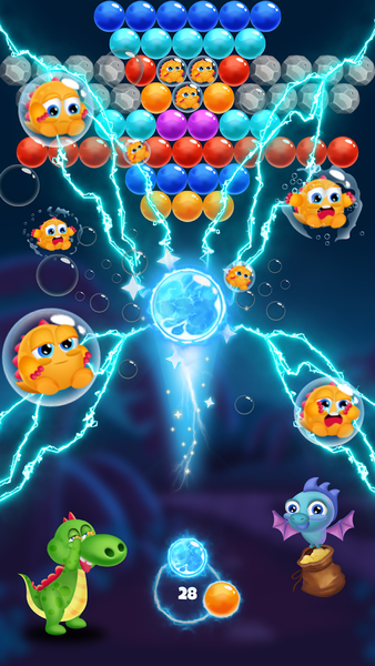 Bubble Shooter - Gameplay image of android game
