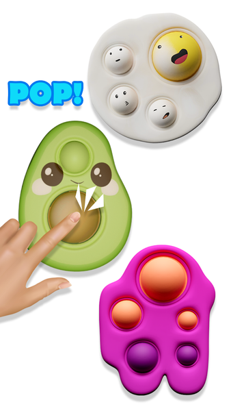 Pop It Fidget - Popping Bubble - Gameplay image of android game