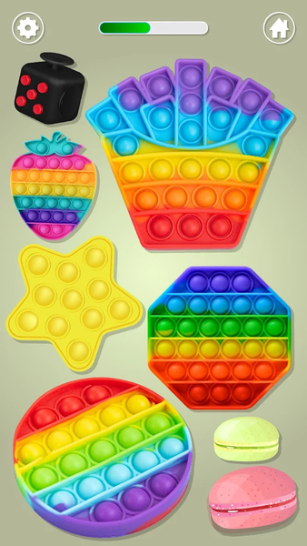 Simple Dimple Fidget Toys Pop - عکس بازی موبایلی اندروید