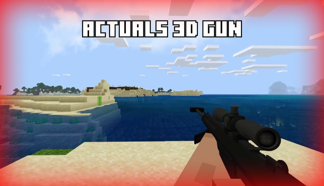 Gun Mod for Minecraft - عکس برنامه موبایلی اندروید