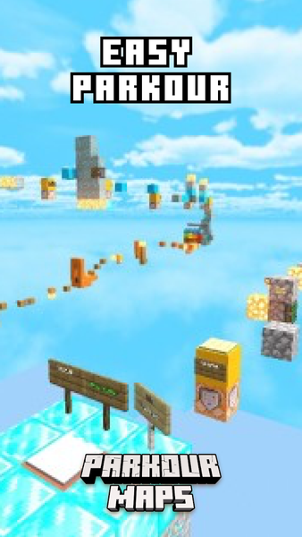 Parkour maps for Minecraft PE - عکس برنامه موبایلی اندروید