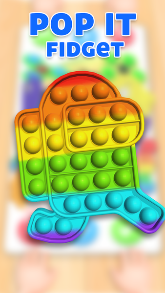 Fidget Trading: ASMR Pop it - عکس بازی موبایلی اندروید