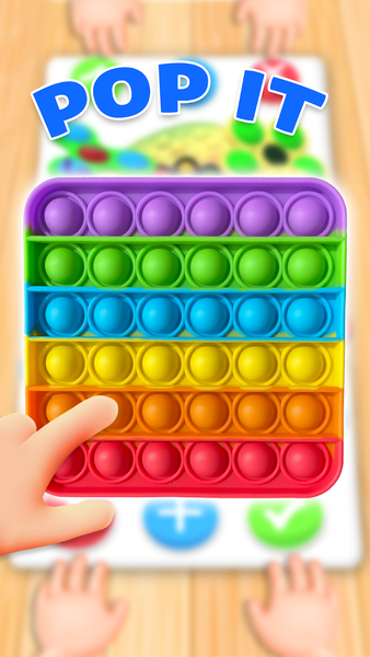 Fidget Trading: ASMR Pop it - عکس بازی موبایلی اندروید