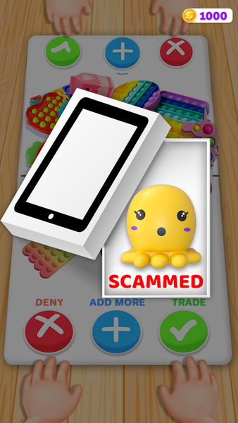 Fidget Trading: ASMR Pop it - عکس بازی موبایلی اندروید