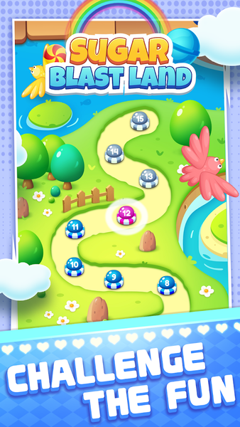 Sugar Blast Land - Gameplay image of android game