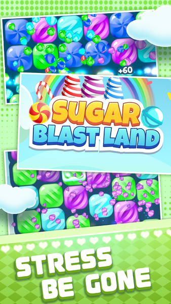 Sugar Blast Land - Gameplay image of android game