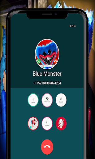 Poppy Playtime red fake call - Image screenshot of android app