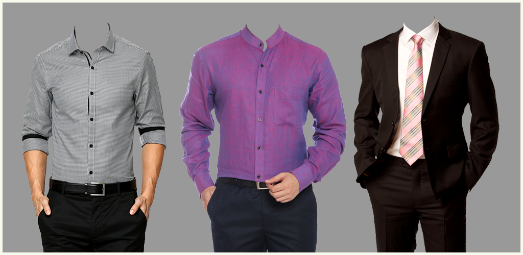Men Formal Shirt Suits - Image screenshot of android app
