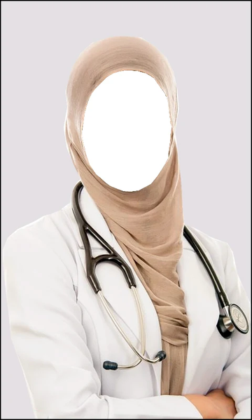 Women Hijab Doctor Photos - Image screenshot of android app