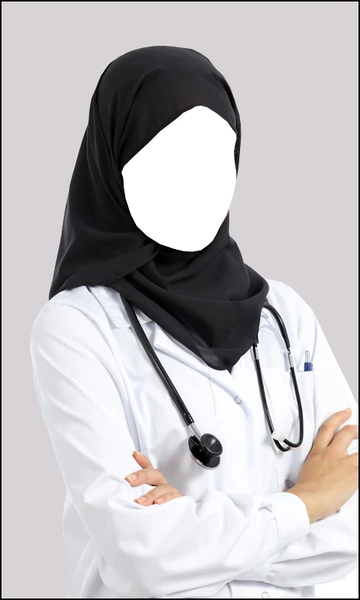 Women Hijab Doctor Photos - Image screenshot of android app