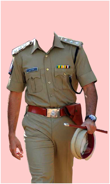 Men Police Uniform Photo Suit - عکس برنامه موبایلی اندروید