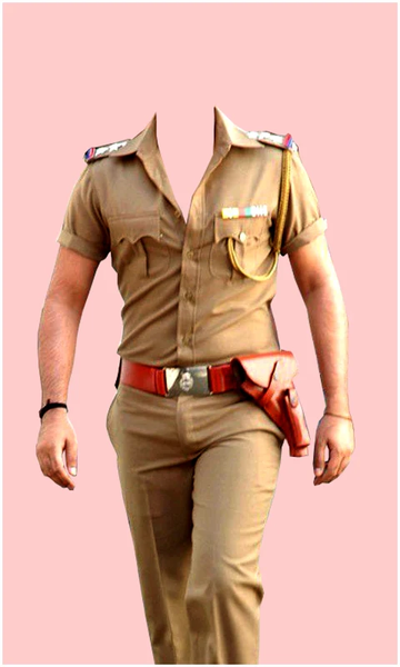 Men Police Uniform Photo Suit - عکس برنامه موبایلی اندروید