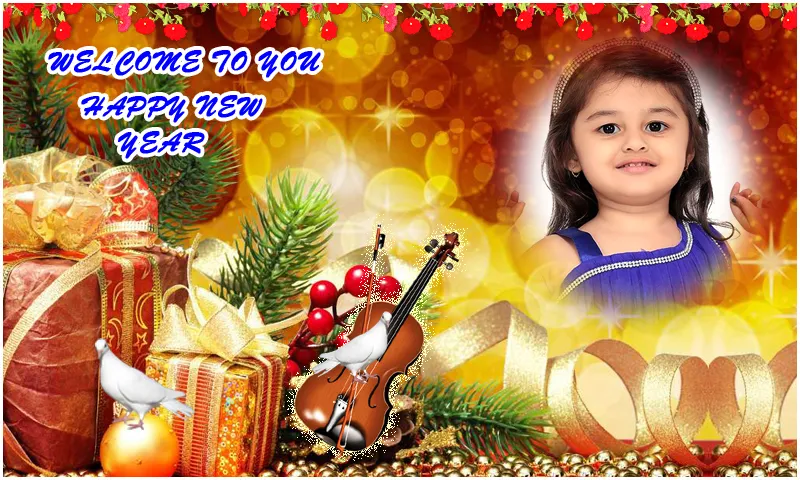 ۲۰۲۵ Year Photo Frames HD - عکس برنامه موبایلی اندروید