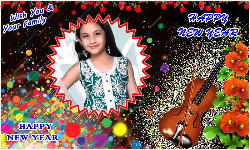 2025 Year Photo Frames HD - Image screenshot of android app