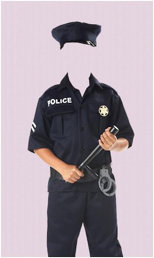 Police Dress For Child App - Image screenshot of android app