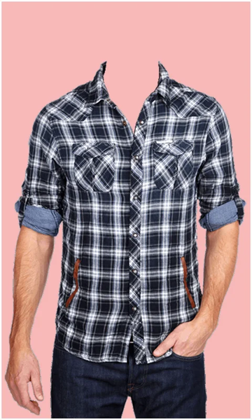 Men Shirt Photo Montage - Image screenshot of android app