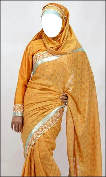 Women Hijab Saree Suit - Image screenshot of android app