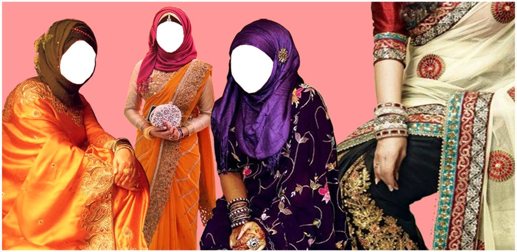 Women Hijab Saree Suit - Image screenshot of android app